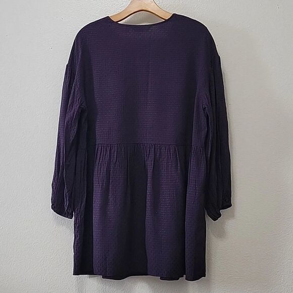 “& OTHER STORIES” Oversized Babydoll Mini Dress - Picture 3 of 14